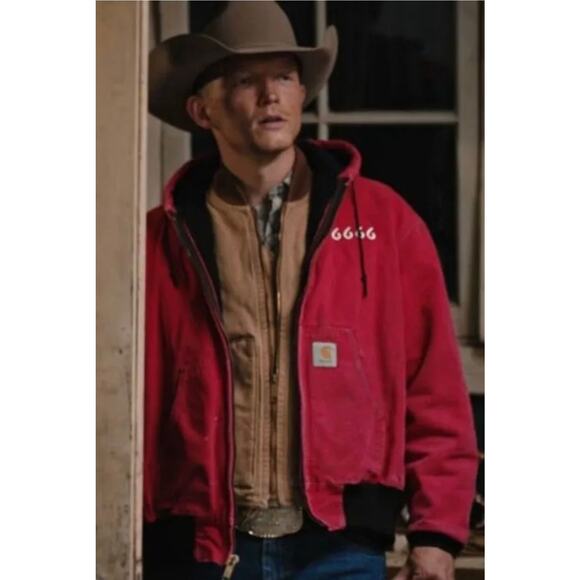 Carhartt RARE J04 Red Vintage Quilted Flannel Lined Firm Duck Active Jacket XXL - Picture 2 of 11